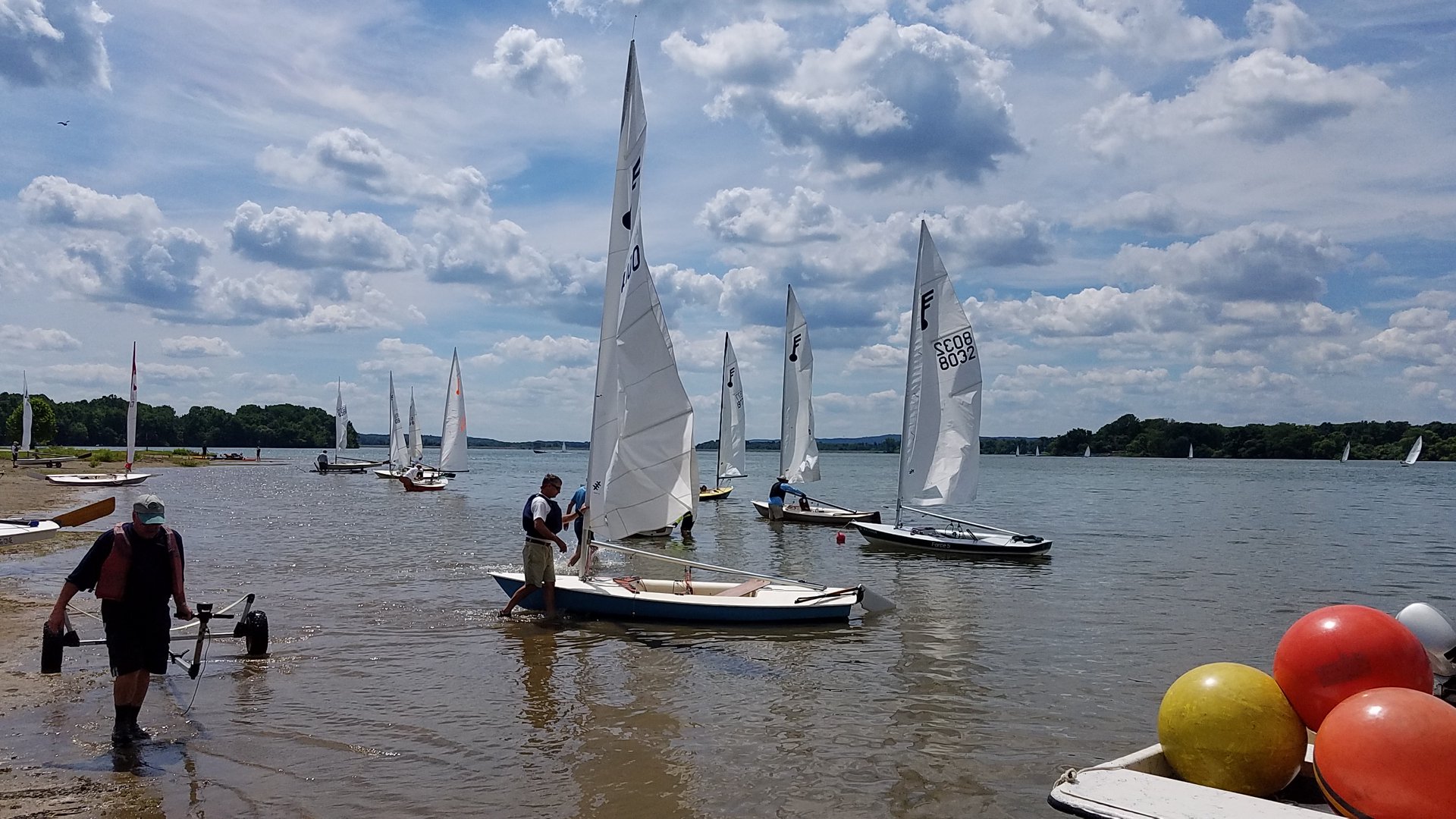 rigging on water