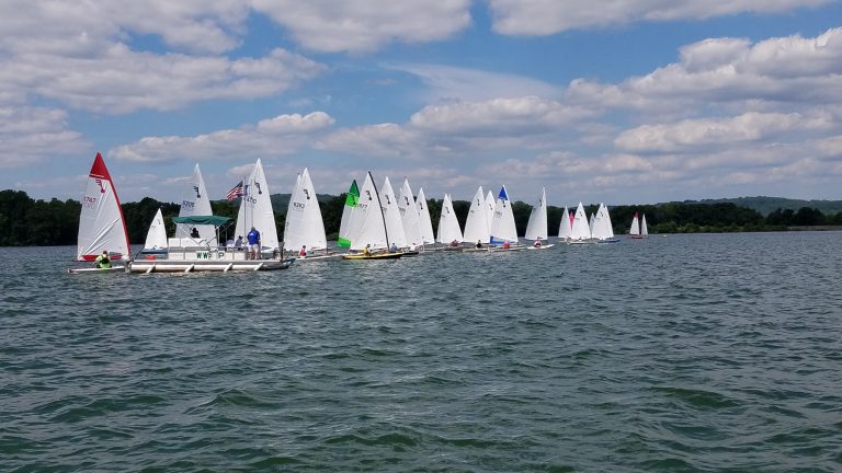 National Championship starting line