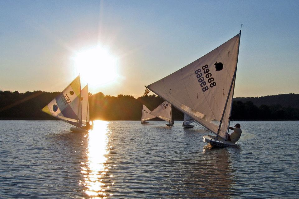 sunset and sunfish