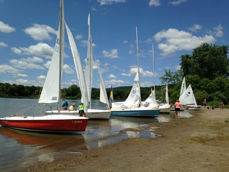 Launching from the beach